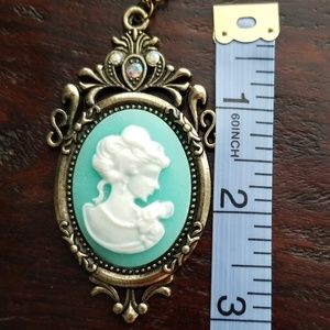 Jewelry - Long Cameo Necklace Vintage Style Jewelry - Long Cameo Necklace Vintage Style